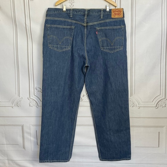 Levi Strauss & Co Original 550 Men’s Relaxed Fit Blue Jeans 44 W 32 L PreLoved - Picture 3 of 4